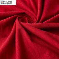 China factory supply plain dyed yarn Nylon Cotton Blend fabric Mixed fabric Jersey fabric for garment