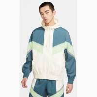 Mens Street Polyester Windbreaker Custom Running Sport Color Block Cotton Jacket